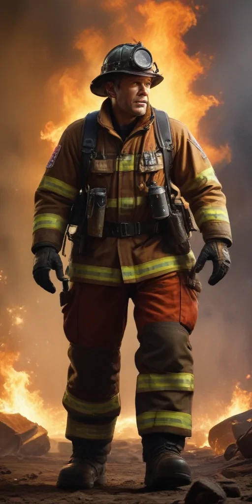 wallpaper fireman