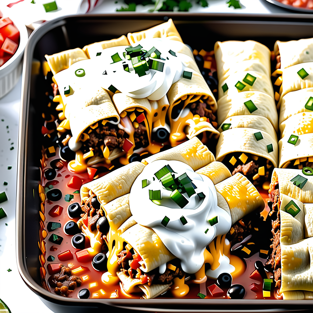burrito casserole with frozen burritos