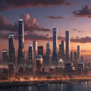 background skyline