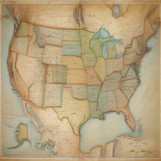 map of the usa