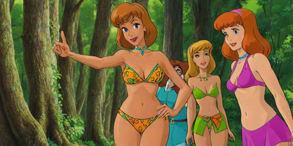 scooby doo daphne bikini