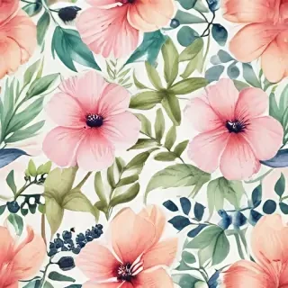 flower watercolor background