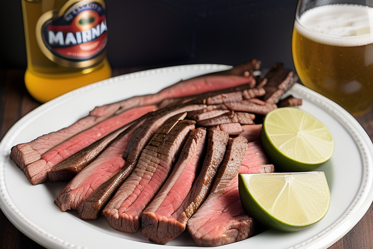 marinate carne asada with beer
