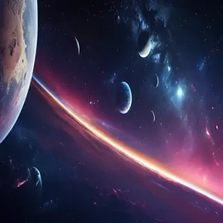 space wallpaper iphone hd