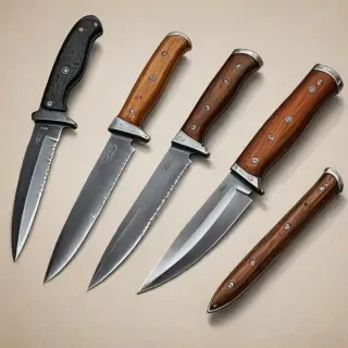 drawings of knives