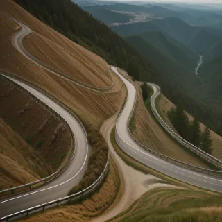 winding road