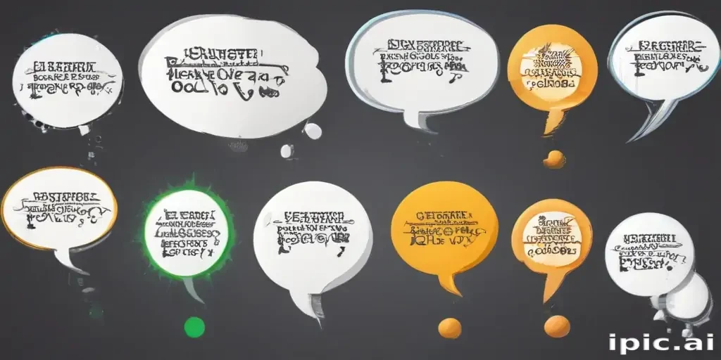 speech bubble clip art