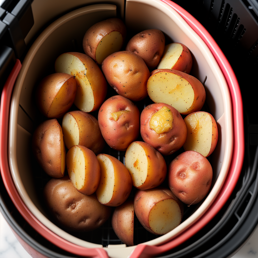 red potatoes in the air fryer