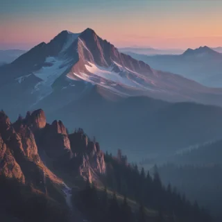 aesthetic mountain wallpaper
