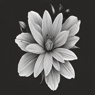flower outline png