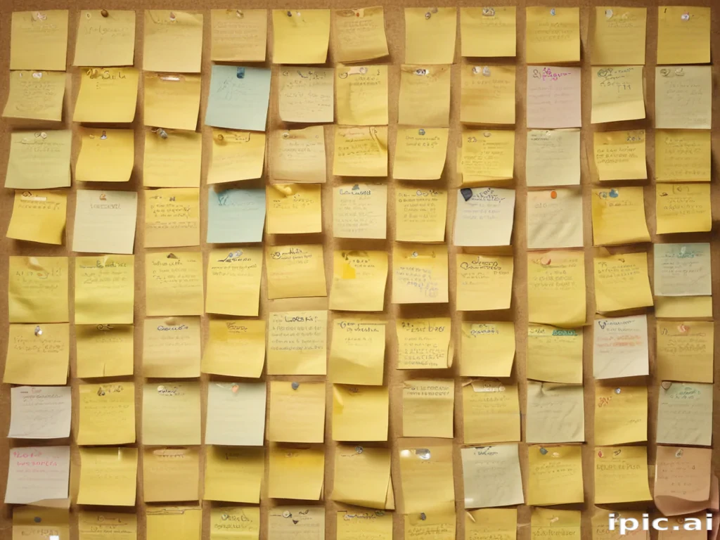 sticky note background
