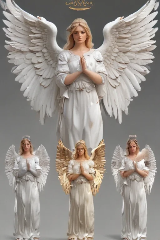 clipart of angels with wings