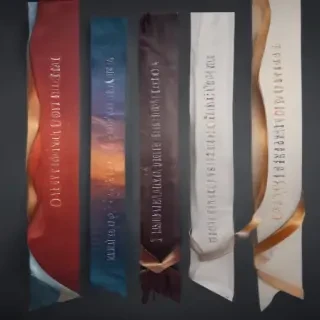 ribbon banners