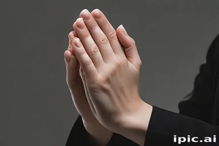 praying hands transparent background