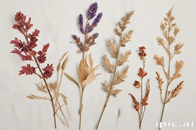 dried flowers png
