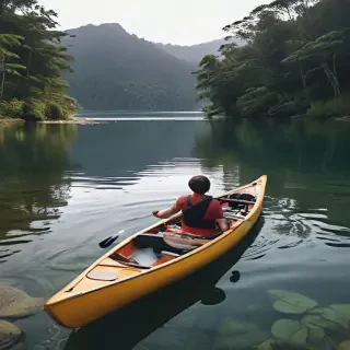 canoeing png