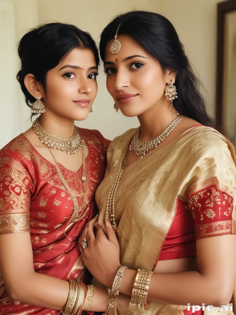 indian mom and son
