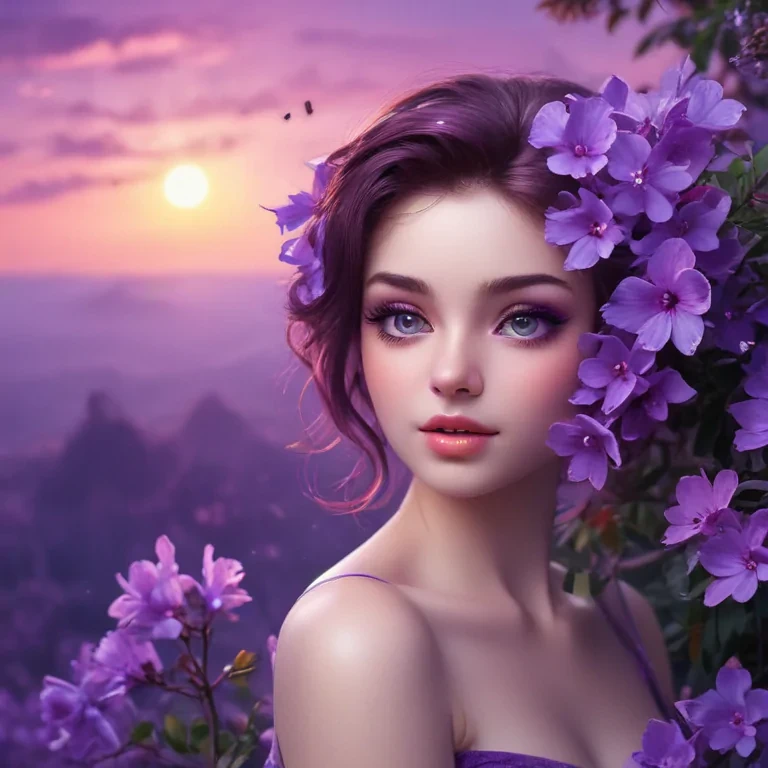 cute wallpapers purple