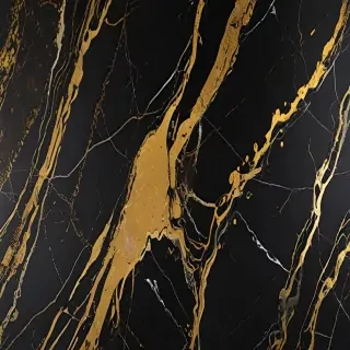 black and gold marble background