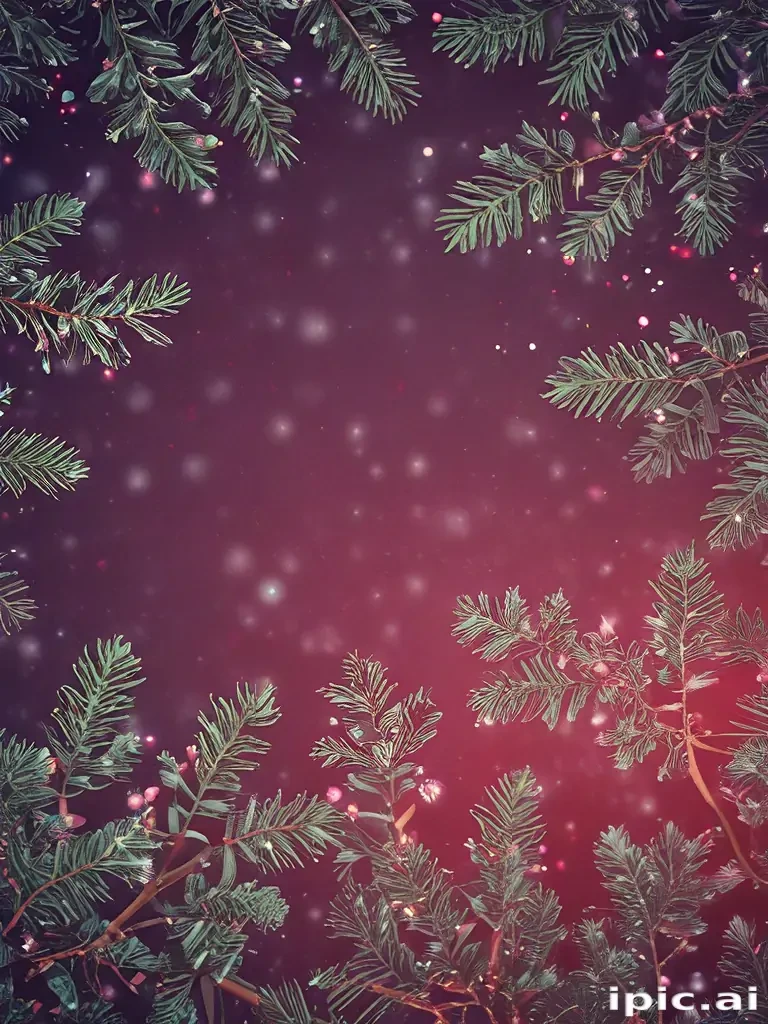 pretty christmas background