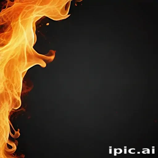 fire clear background