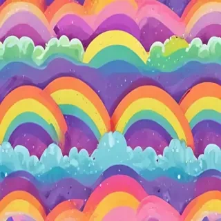 cute rainbow backgrounds