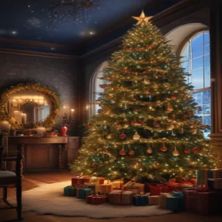 christmas outline