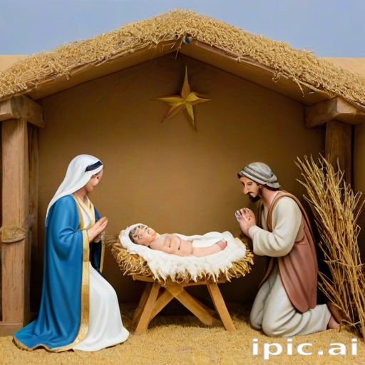 free christmas nativity scene
