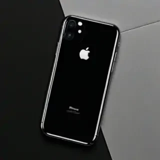 black aesthetic iphone wallpaper