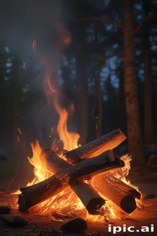 camp fire png