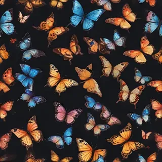 butterfly background aesthetic
