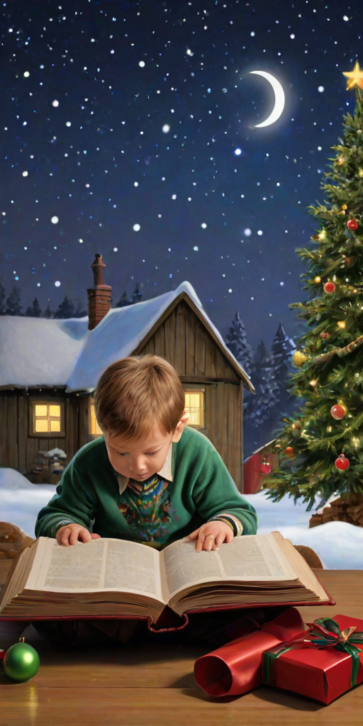 christmas story background