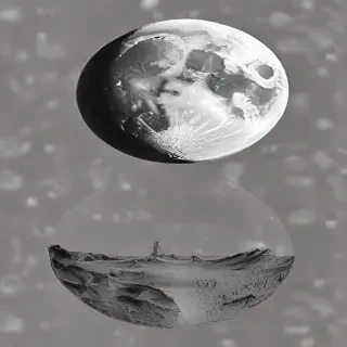 moon sketch