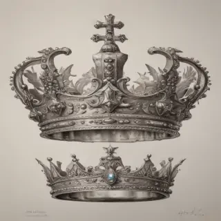 crown drawing