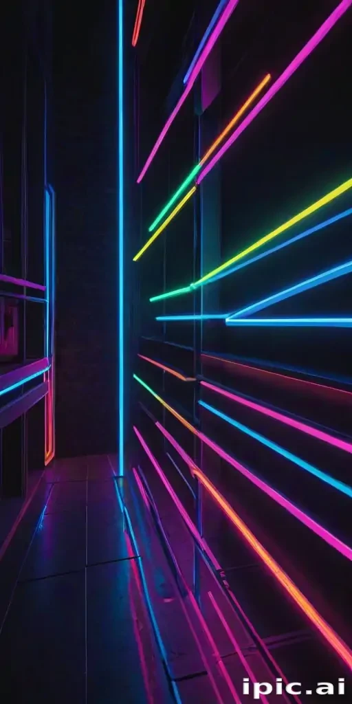 neon wallpaper iphone
