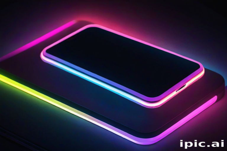 4k neon phone wallpaper