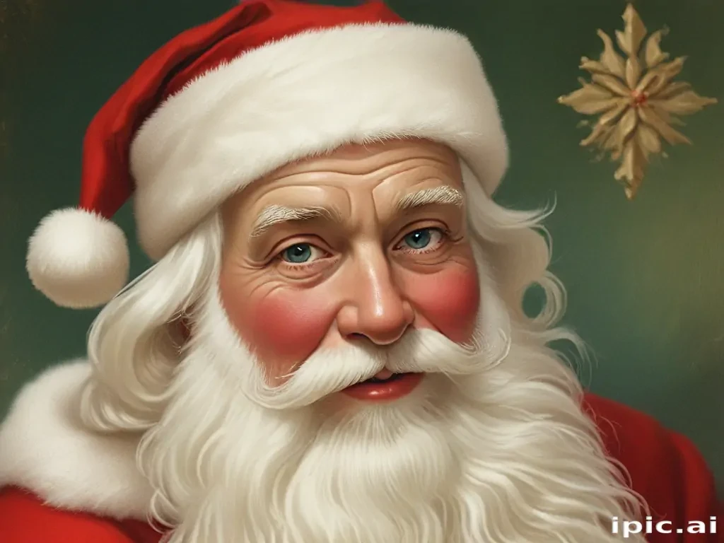 vintage santa image