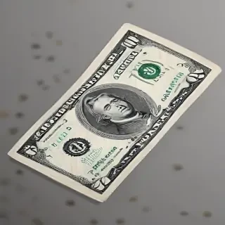 money with transparent background
