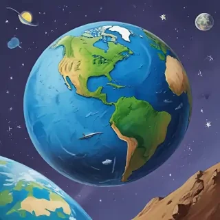 earth cartoon photo