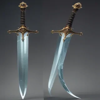 transparent sword