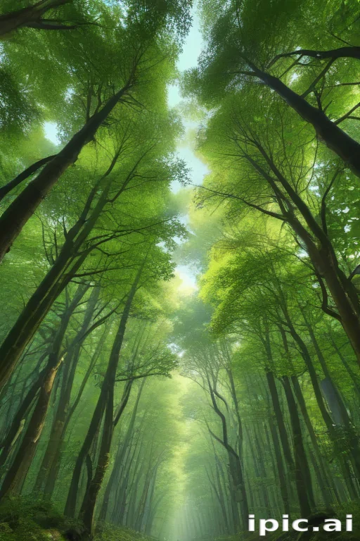 green forest aesthetic