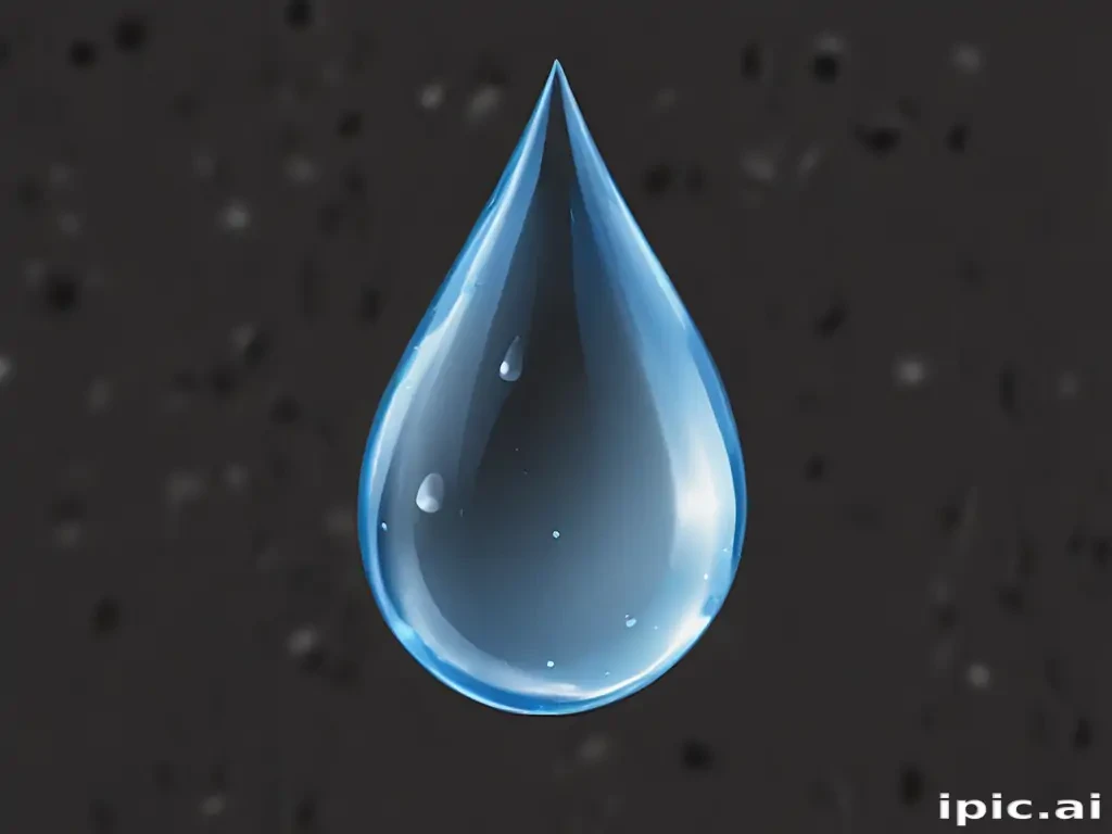 clipart drop of water