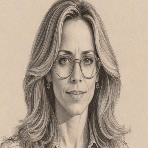 Pleasing Sheryl Crow, pencil sketch, portrait of Exquisite woman 1978s in glasses, hair style beatnik, outline, clear lines, fine lines, 8k