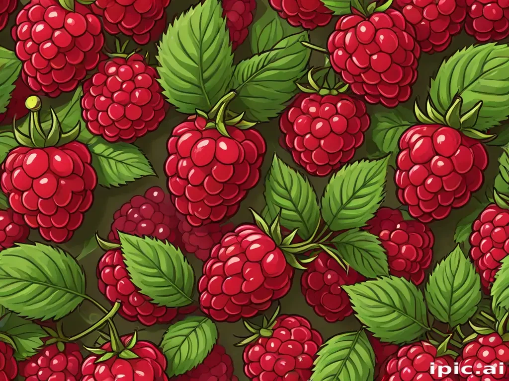 raspberry cartoon