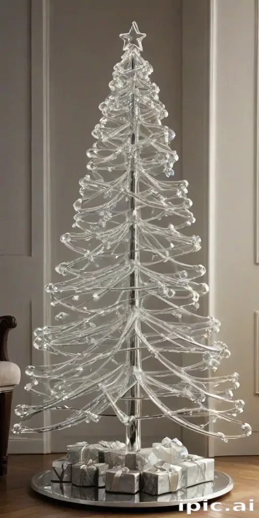transparent christmas tree