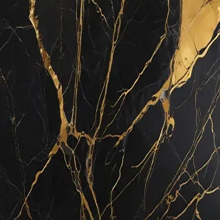 black and gold marble background