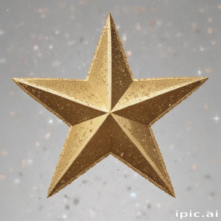 glitter star png