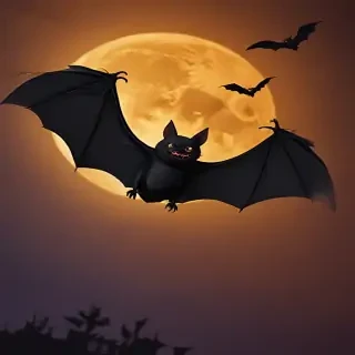 images of halloween bats