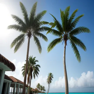 palm tree transparent