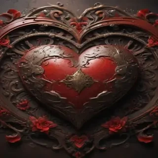 heart aesthetic background